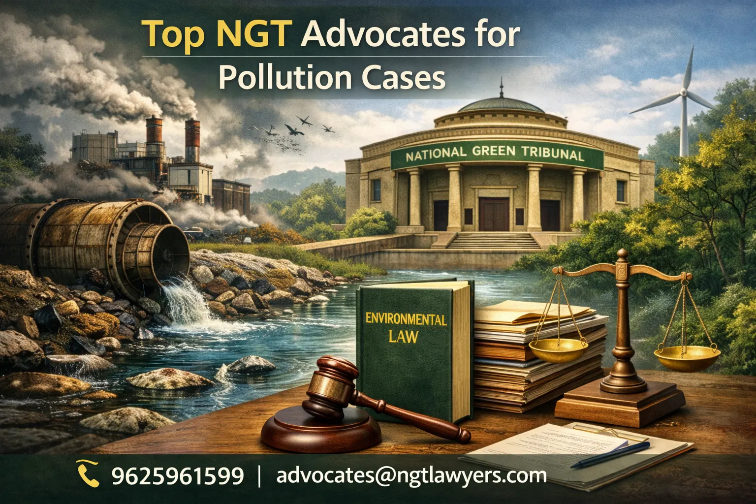 Top NGT advocates for pollution cases